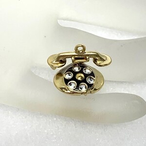 Antique Rotary Telephone Charm