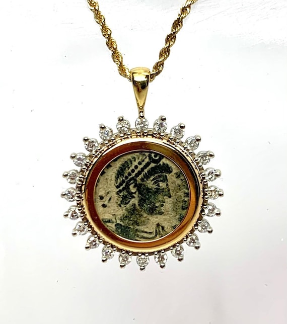 Ancient Roman Coin Necklace