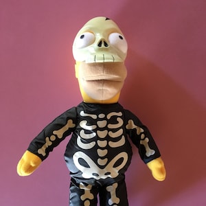 Homer Simpson Halloween &#39;Skeleton&#39; Doll