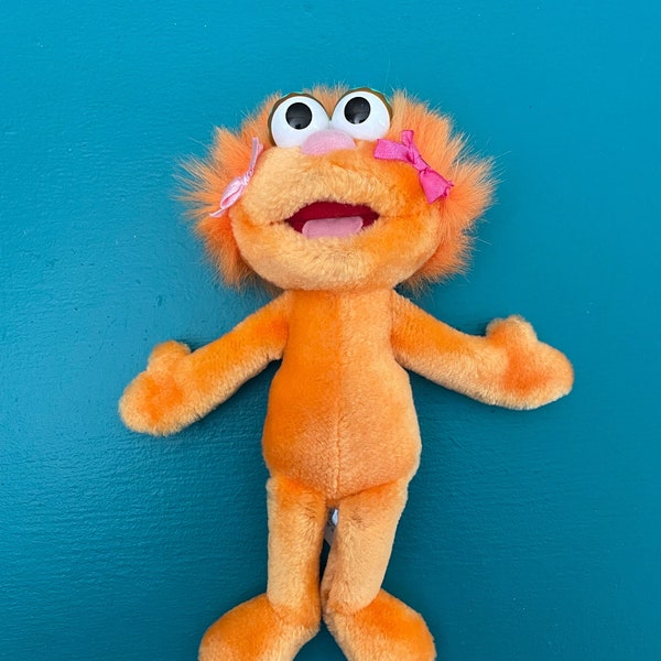 Juguete de muestra del prototipo de peluche de los Muppets 'Zoe'