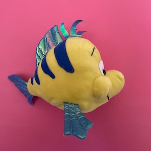 The Little Mermaid&#39;s &#39;Flounder&#39; Prototype Sample Plush Toy