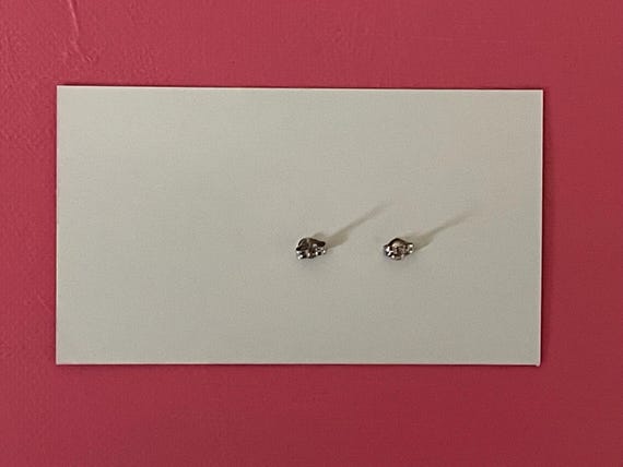 Tiny 'Hello Kitty' Stud Earrings - image 2