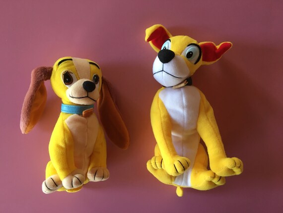 lady and the tramp tramp plush