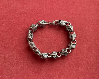 Vintage Kids Silver Link Bracelet
