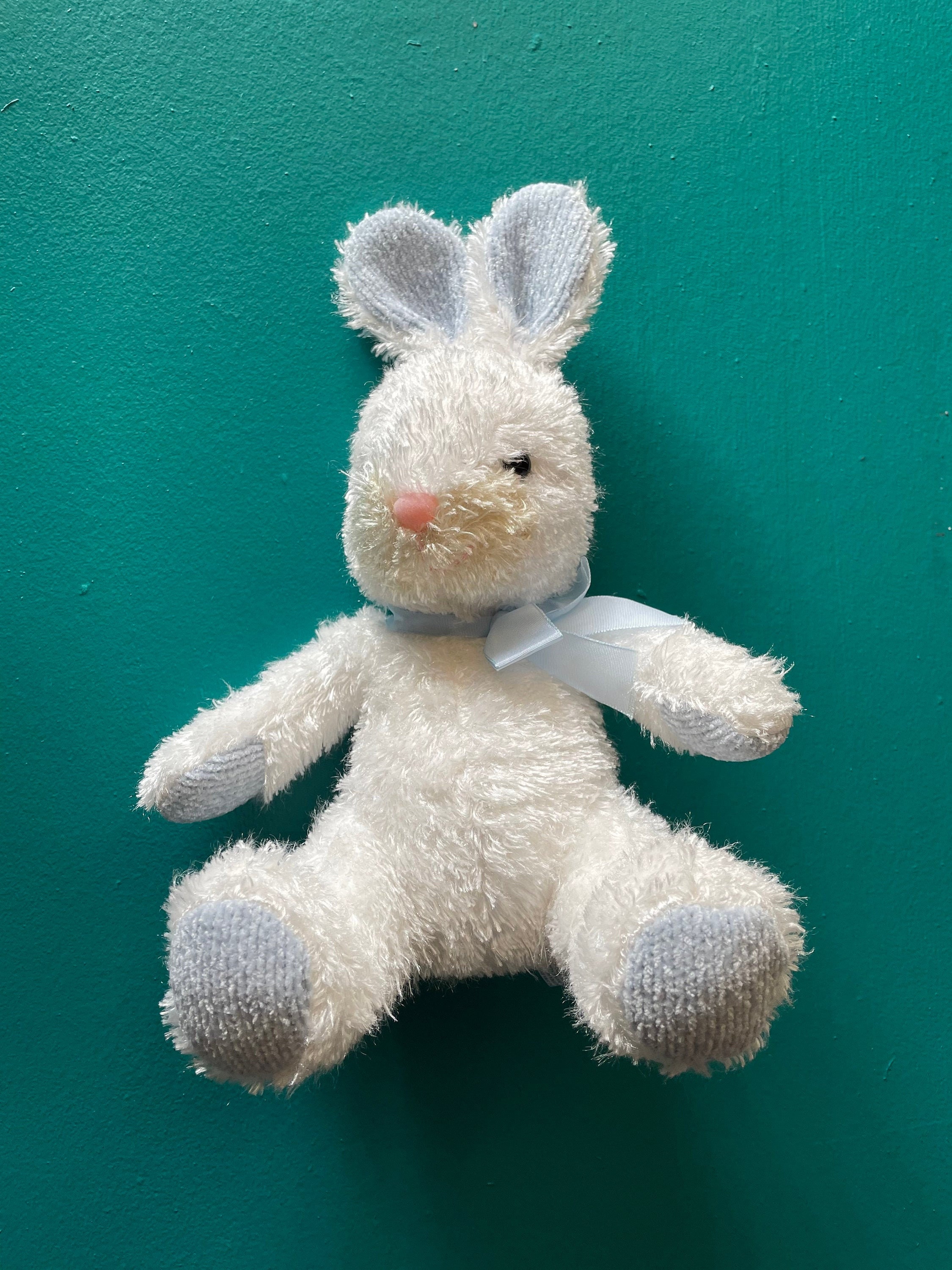 Boy Bunny Plush Toy - Etsy