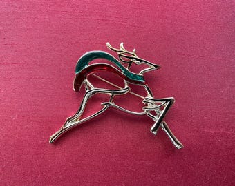 Vintage ‘Liz Claiborne Reindeer’ Brooch