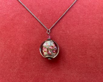 Vintage ‘Glass Pendant’ Necklace