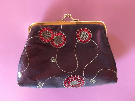 Red Sequined Coin Purse - image 2