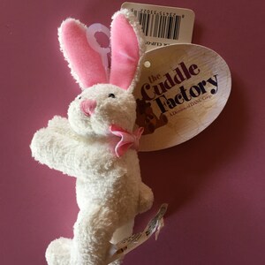 Clip on Bunny Plush Toy