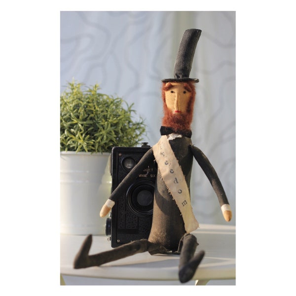 Primitive Abe Lincoln Doll