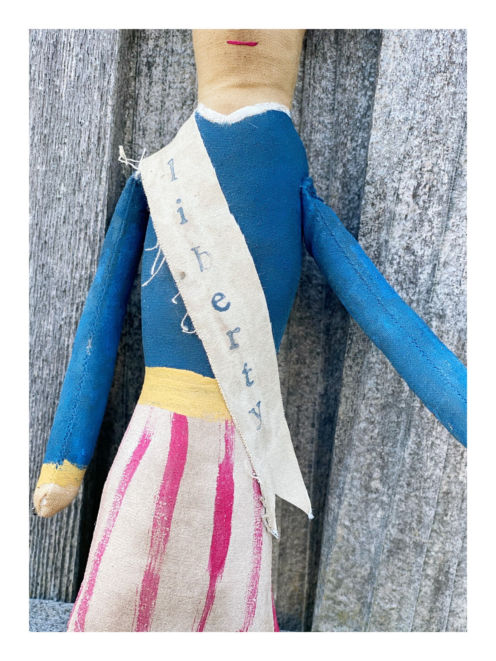Primitive Miss Lady Liberty Doll - Etsy