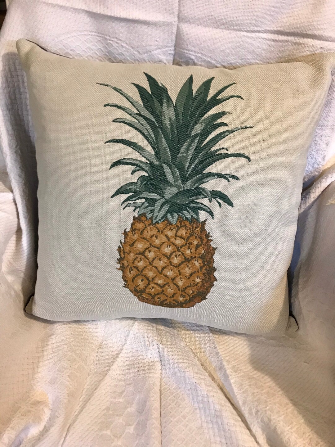 18 X 18 Pineapple Decorative Pillow Cover and Etsy