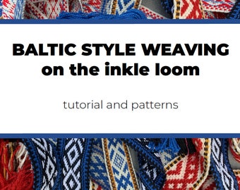 Baltic style weaving on the inkle loom