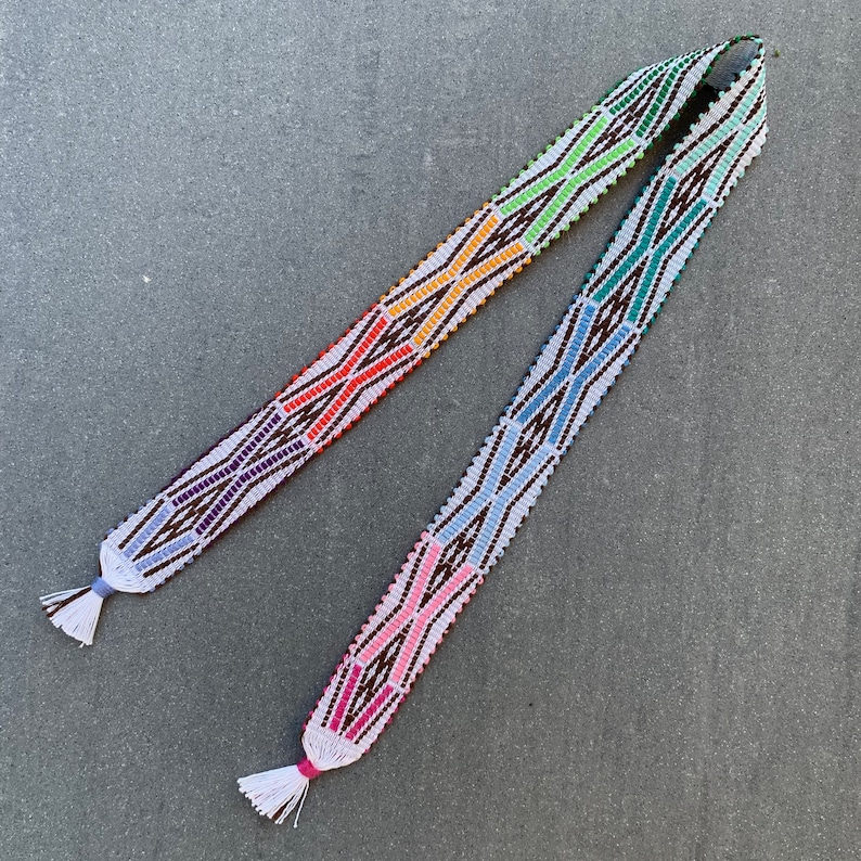 Inkle Weaving With Supplementary Weft Threads Etsy UK