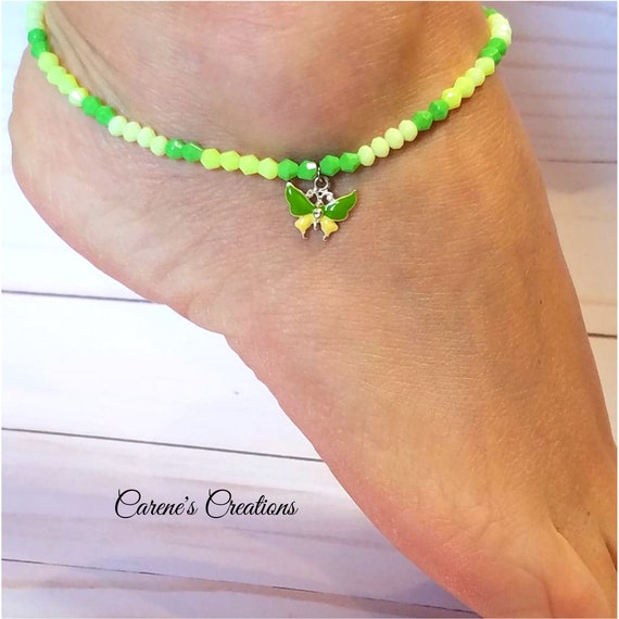 mother's day ankle bracelet