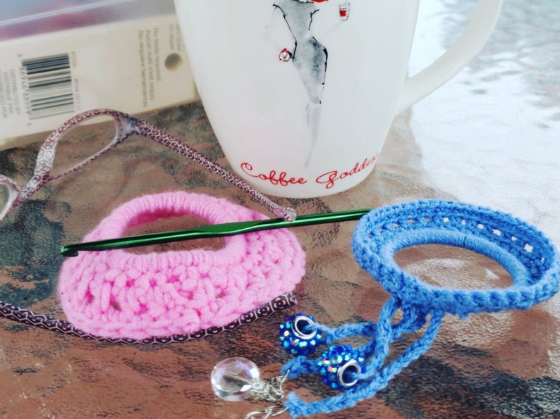 crocheted hair tie boho hair tie Hair tie crochet accessory crochet scrunchie beaded hair scrunchie beaded hair tie boho scrunchie