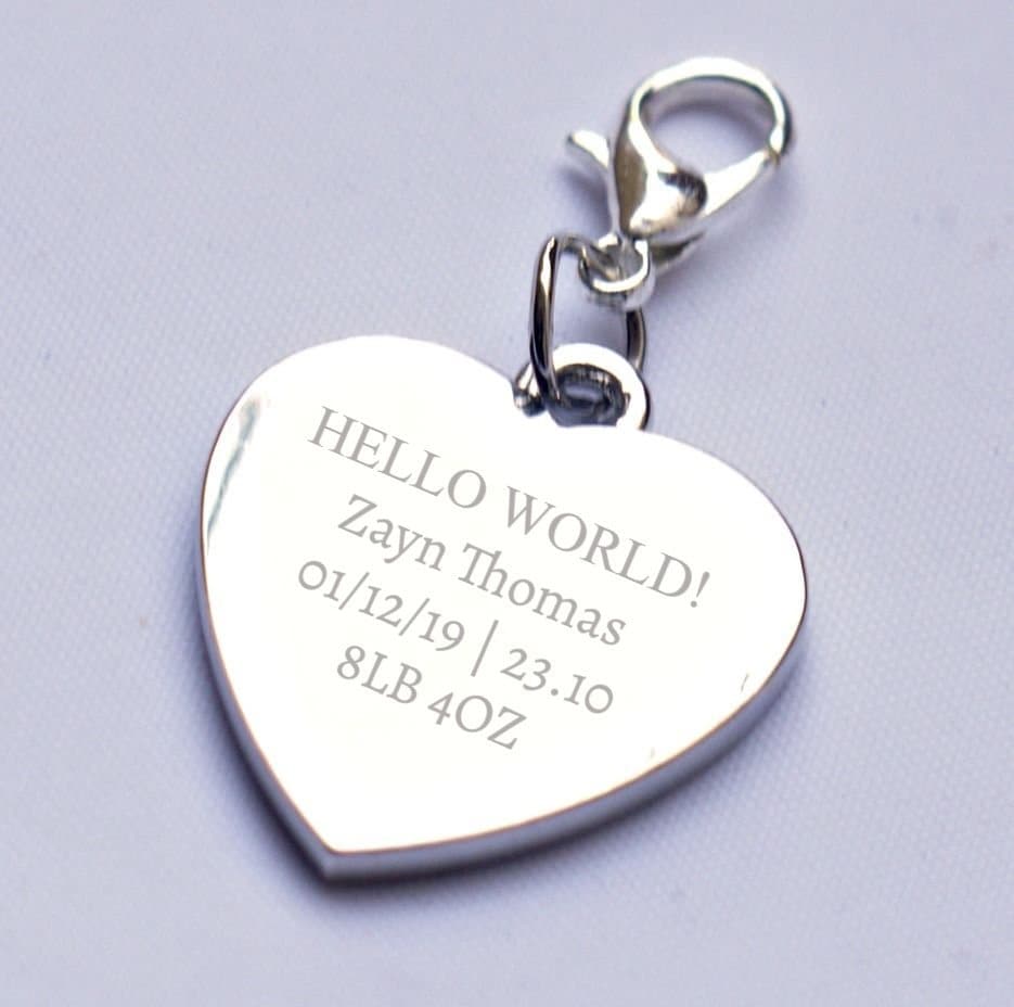 Personalised charms Etsy España