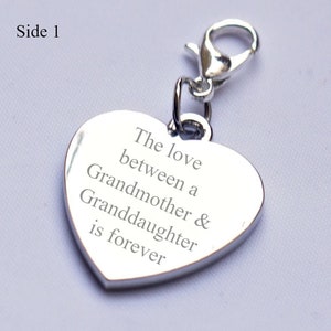 Will you be my Godmother, Godmother wish, Personalised charm, Engraved Gift, Birthday Gift, Anniversary, Wedding favours, Valentines Day image 7