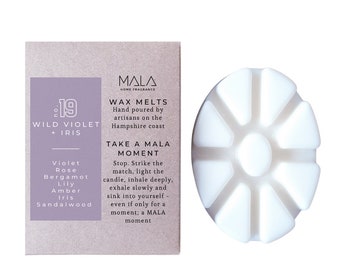 Wild Violet + Iris Wax Melt Bar 85g