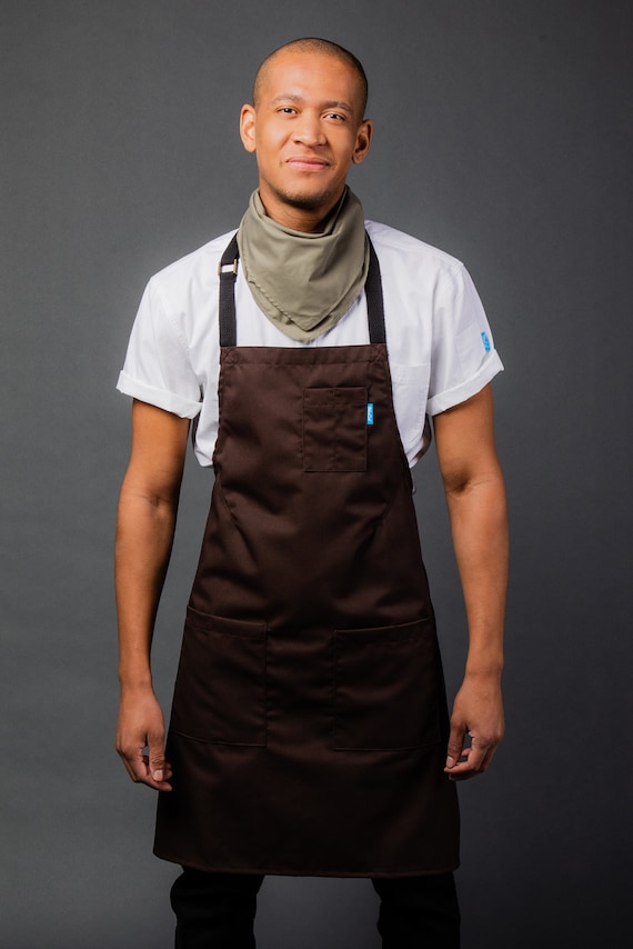 Funny Apron and Chef Hat Set Dude With the Food Chef Wear for 