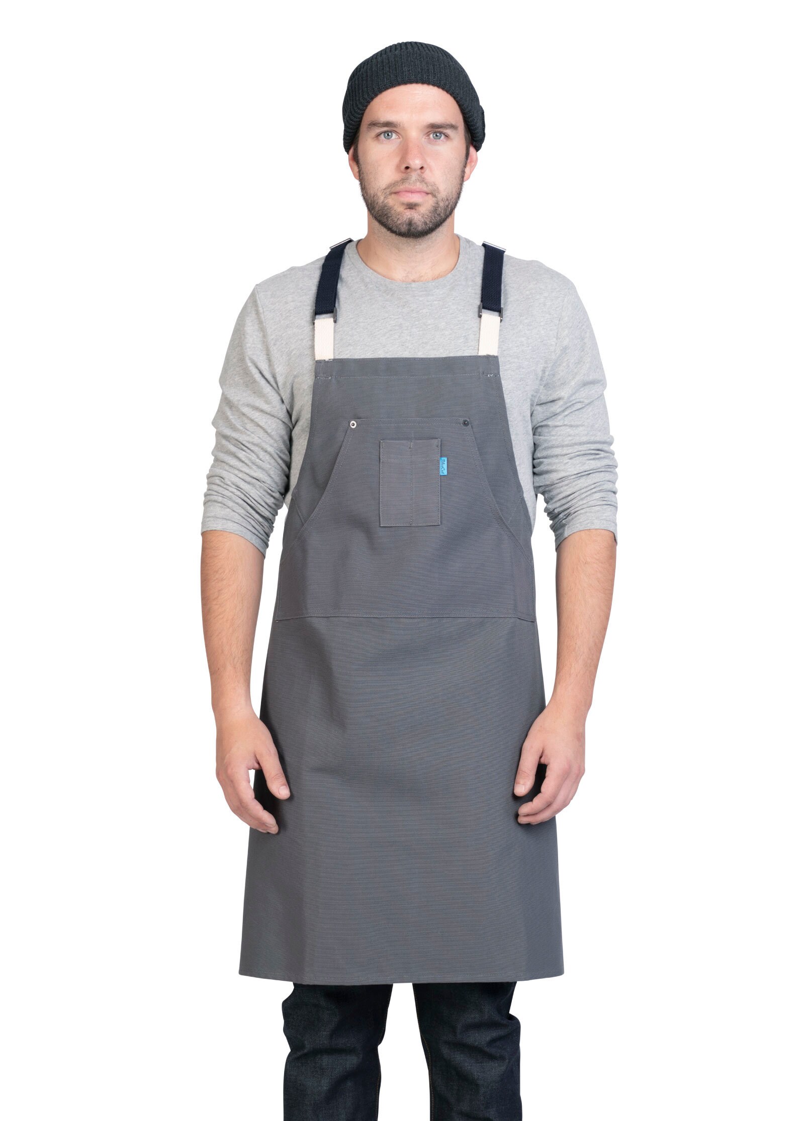 Cross-Strap Apron – Deluxe Leather Chef Apron