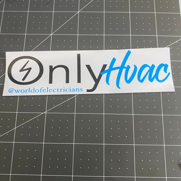 Hvac Sticker Etsy