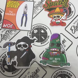 Electricians Sticker Pack