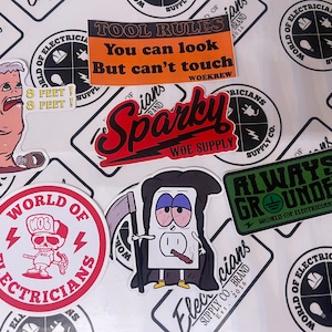 Sticker pack 6 piece