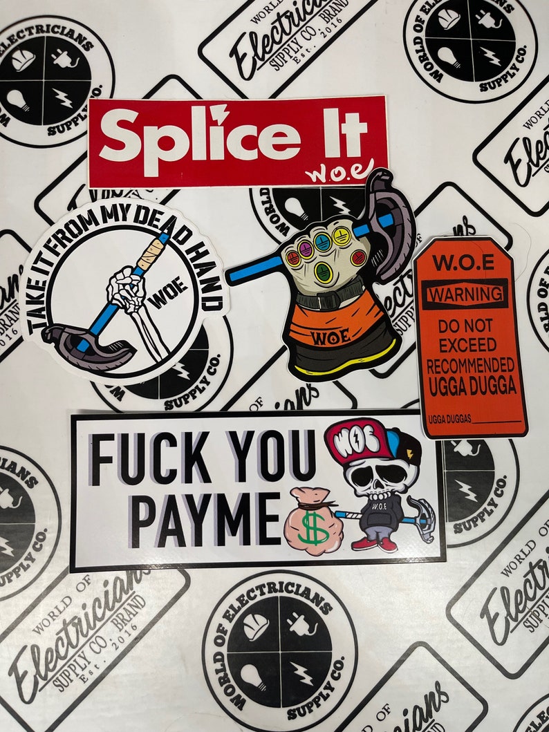 Splice Sticker Sticker Bundle ( 5pk ) - Etsy