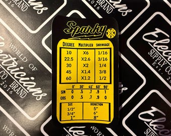 Funkelnde Conduit Bieger Sticker Schaubild