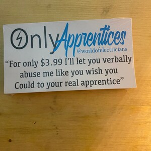 Apprentice Only
