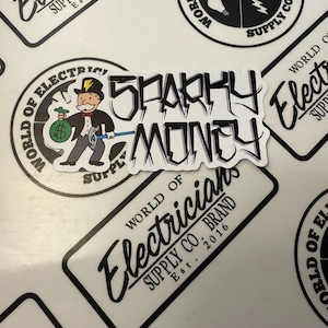 Adesivo per elettricisti 4&quot;