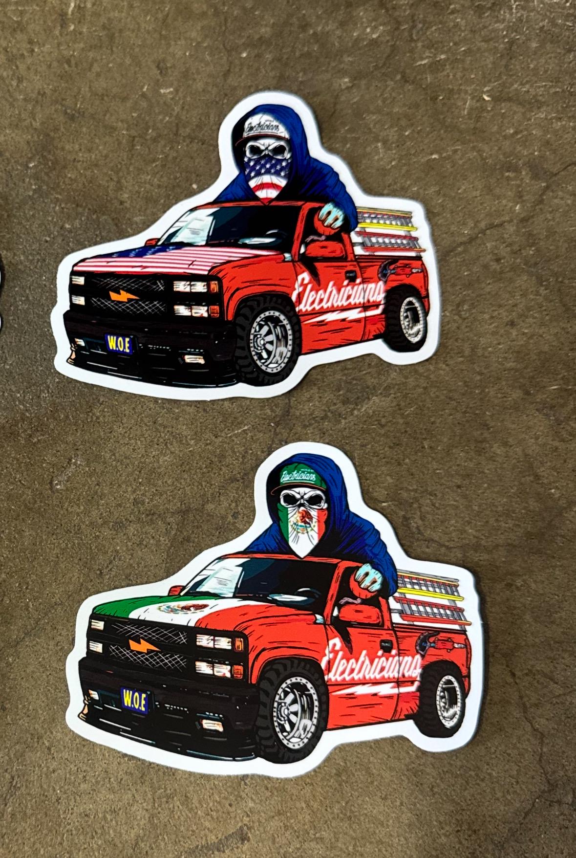 Electricians Truck Sticker ( 2 Pack) - Etsy 【APPLEBUM】“Electric 