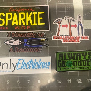 Confezione di adesivi (5 pezzi)