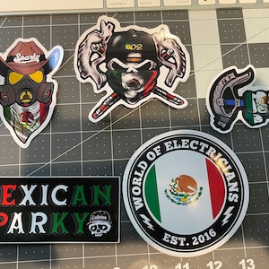 Mexico themed Sticker Pack (5 pack)