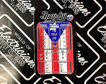 Sparky Conduit bender Sticker Puerto Rico