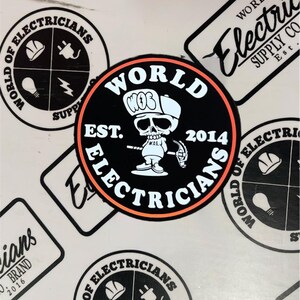 Adesivo elettricista