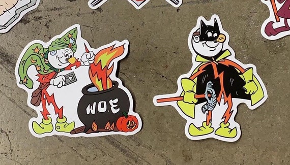 Reddy Kilowatt Halloween - Etsy