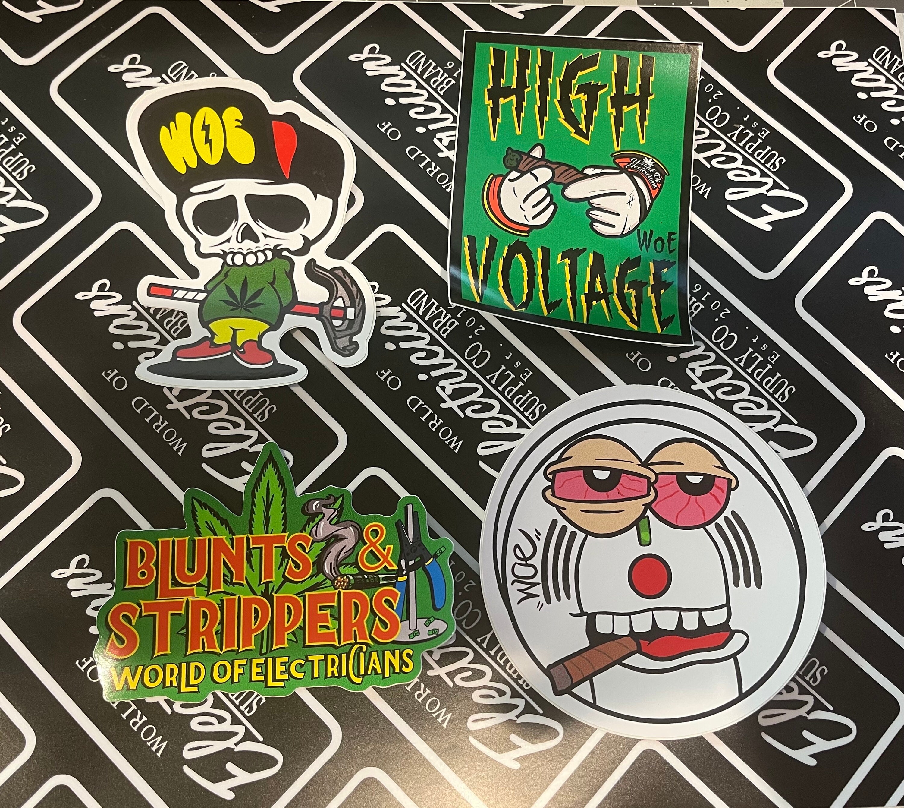 420 Sticker Pack (4 Piece) - Etsy