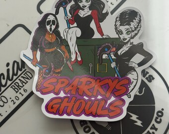 Sparky Girls Sticker - Etsy Israel