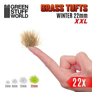 XXL tufts of grass – 22 mm self-adhesive – dry grass 518ES 11451