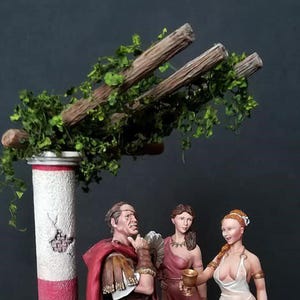 01 Miniatur-Efeu. Zusätzliche Stützblätter für die Kletterpflanze. grünes Diorama-Kunststoff-Kit Puppenhaus