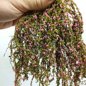 Climber Wild w19+31+w36 very detailed wild climber Pink Flowers for diorama DIY kit