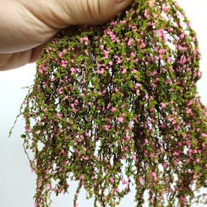 Climber Wild w19+31+w36 very detailed wild climber Pink Flowers for diorama diy kit