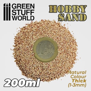Thick Hobby Sand -1-3 mm Natural 200ml 06791ES 11179