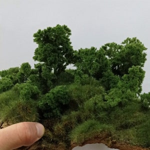 Evergreen Professional Mini bushes with even smaller leaves new formula diorama, Scale Models, model scene, Miniature, Landscape