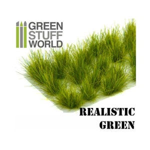 Grass TUFTS XL 10-12 mm self adhesive realistic Green 12939