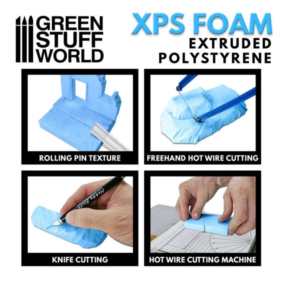 Extruded FOAM XPS 30mm – A4 size – extruded polystyrene 4834ES 10983