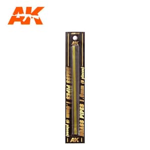 AK INTERACTIVE: 1.0 mm brass tube - 5pcs AK9109