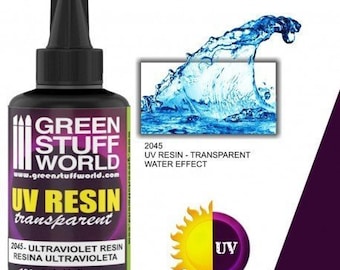 UV resin 100ml – Water effect (dry with UV light in a short time) 040ES 2045